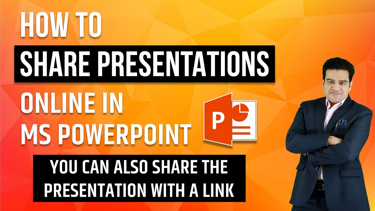 how to share powerpoint presentation
