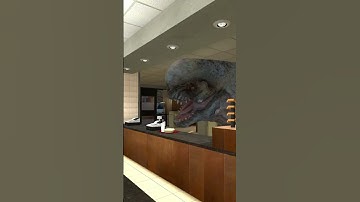 D Rex Visited Mcdoanlds #gmod #jurassicworld #shorts #drex #mcdonalds