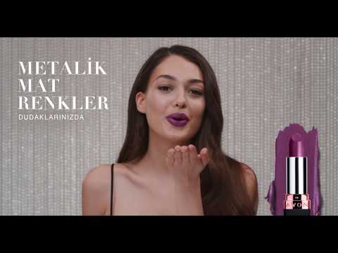 Dilan Çiçek Deniz ile Avon Metalik Mat Ruj |TV Reklamı