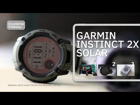 Yeni Kol Saatim Garmin Instınct 2x Solar Detaylı İncelemesi | Neden? İlk İzlenimler? Fiyat?