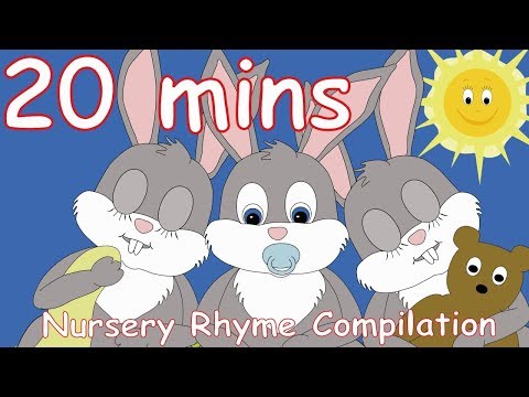 Sleeping Bunnies And Lots More Nursery Rhymes! 20 Minutes!