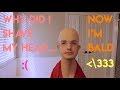 I shaved my head and i hate it (now im bald)