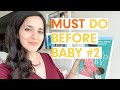 SECOND BABY PREPARATION | ESSENTIAL CHECKLIST and Guide to preparing for baby number 2