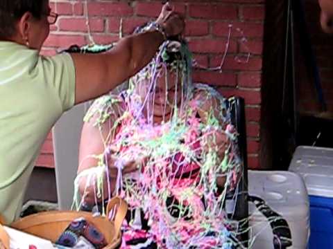 Silly string ambush!