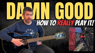 How to REALLY play Damn Good by David Lee Roth - Riff Guitar Lesson (w/TAB) - #MasterThatRiff! #157