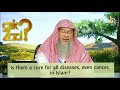 Is there a cure for all illnesses  diseases even cancer in islam  assim al hakeem