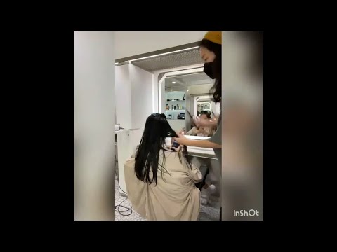 聲夢女團 AfterClass 跳唱擔當 Yumi 鍾柔美 剪頭髮試造型片段
