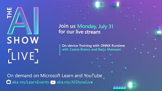 On-device Training with ONNX Runtime