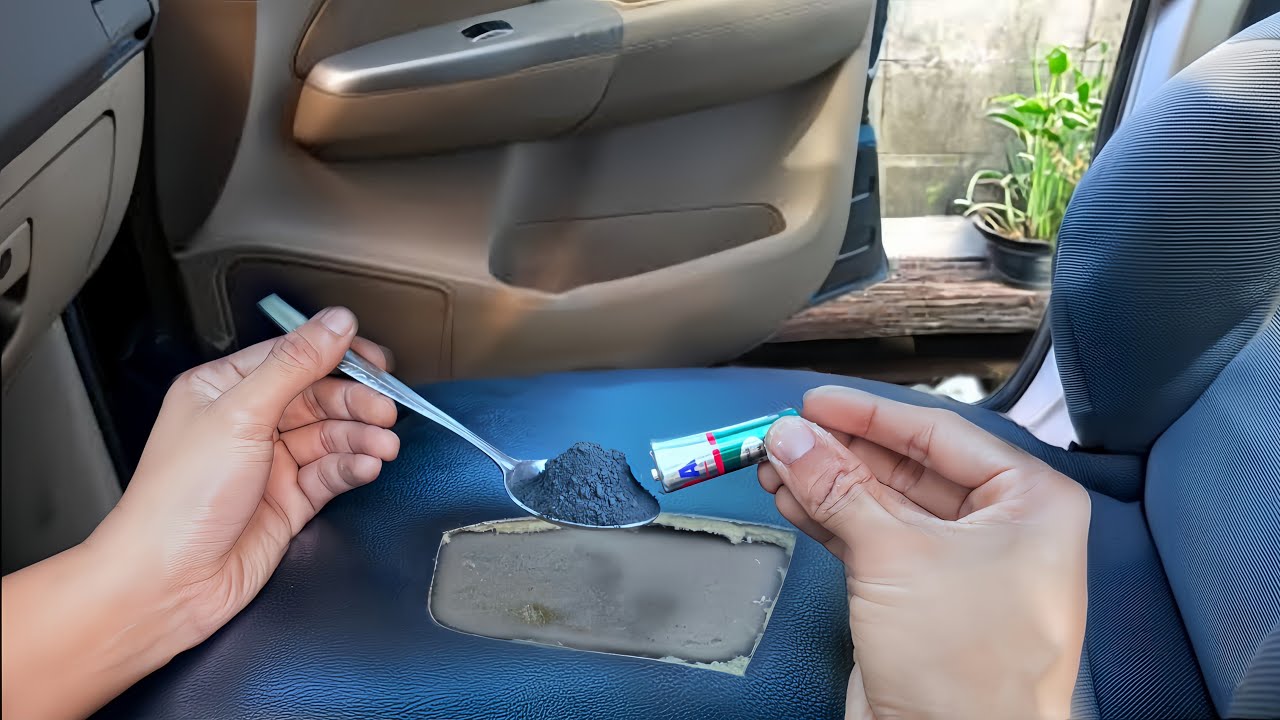 Никто не верит, но отремонтировать порванные автомобильные сиденья действительно помогает.