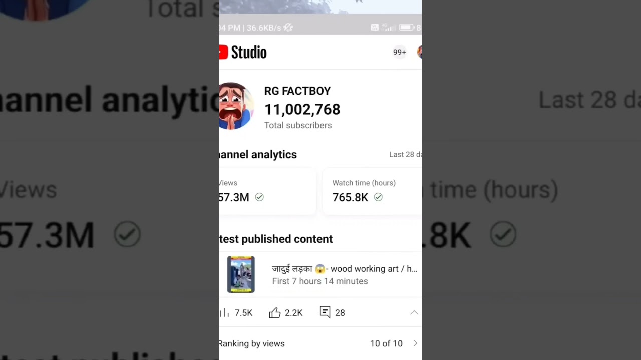 Youtube delete Facts channel 