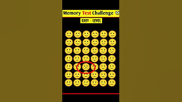 Memory Test || Riddles And Puzzles For Iq Test || part 7 || #quiztime #shorts