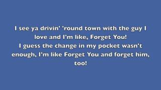 Glee's "Forget You" (Karaoke)