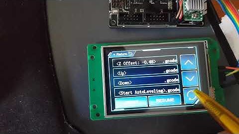 Anycubic Hybrid Firmware - Z Offset Settings for BLTouch Autoleveling