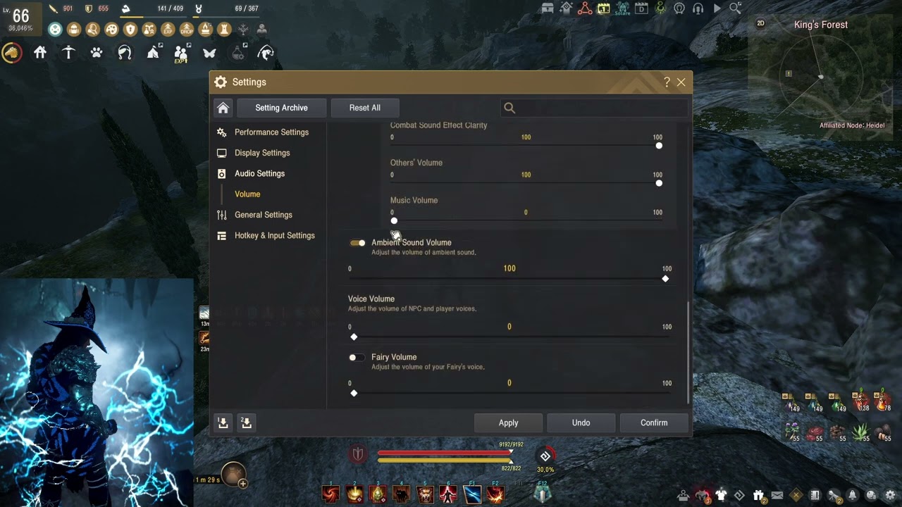 My BDO Settings for PvP