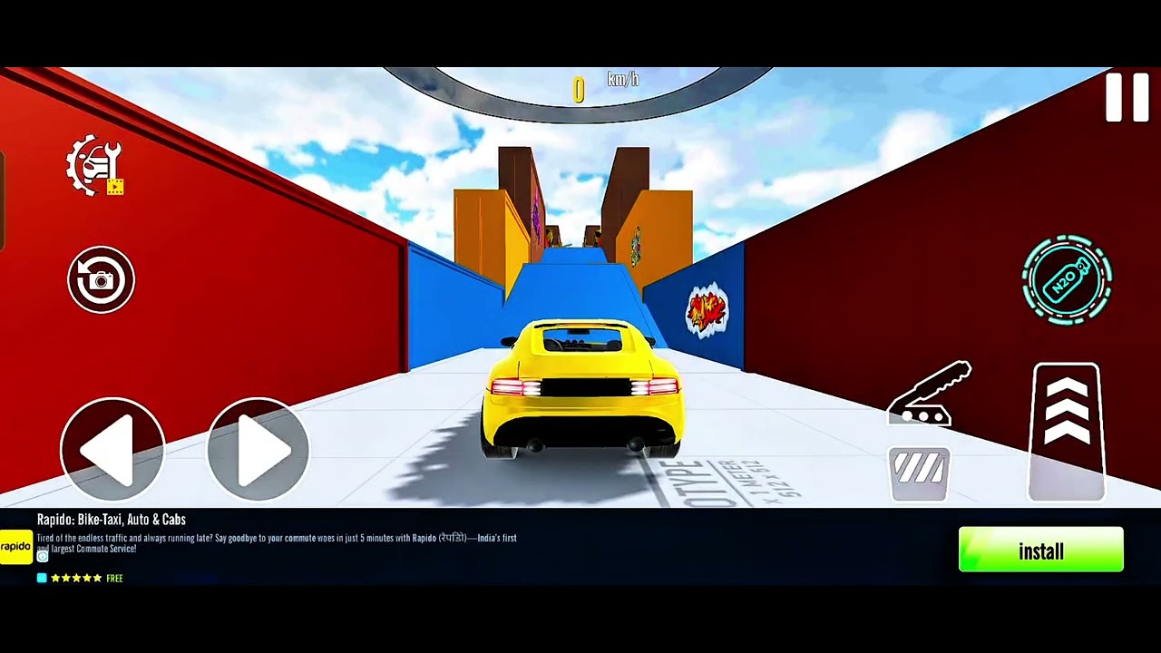 Jumping Car Damage Game Link 🖇️ in description.