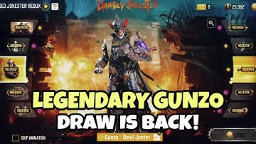 😍 Opening Full Unhinged Jokester Redux Draw in CODM | Legendary Gunzo Devil Jester COD Mobile
