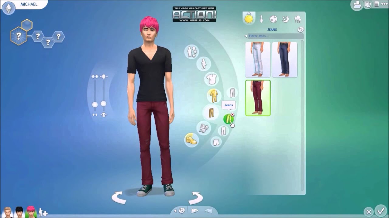 The Sims 4 - Michael Clifford ( 5SoS ) - YouTube