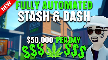 Schedule 1 - Best Setup - Most efficient FULLY AUTOMATED Stash & Dash Possible (FULL Tutorial)