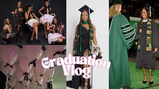I got my Masters Degree! | Graduation party Vlog