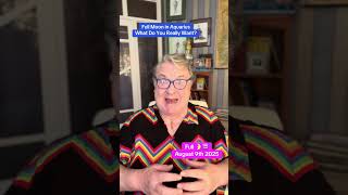 Astrology Full Moon in Aquarius August 9th 2025 #astrology #zodiac #aquarius #fyp #viral #horoscope