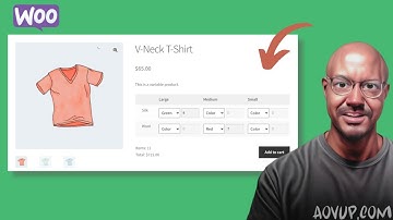 How to Add WooCommerce Variations Table (Updated)
