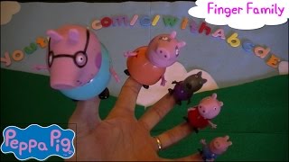 Peppa Pig Finger Family Nursery Rhyme Songs For Children