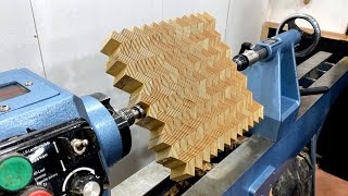 Woodturning  Mind Blowing Results With Scrap Plywood