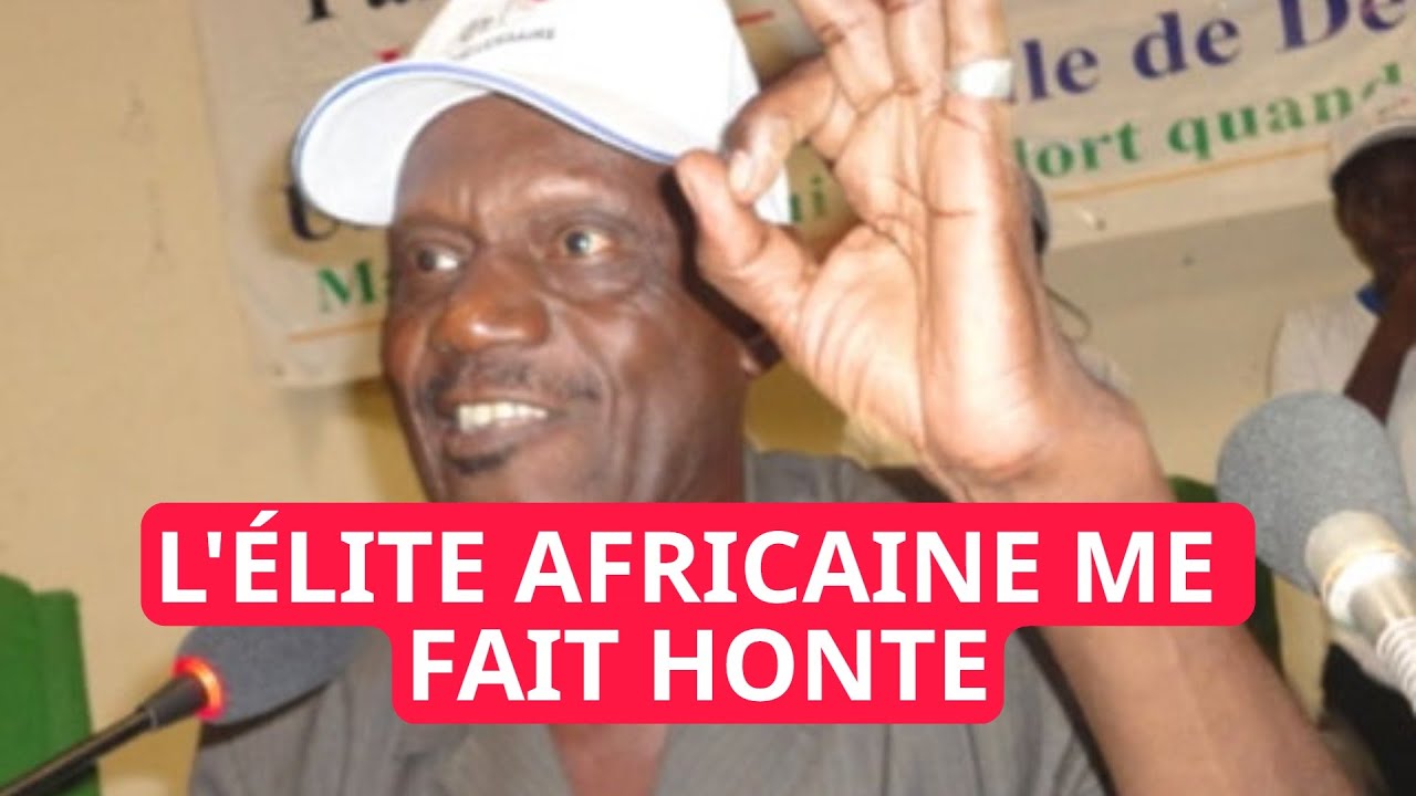 L'élite africaine me fait honte et le peuple doit comprendre qu'il n'a pas de serviteur Laurent Bado