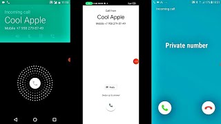 BQ Strike P \& Redmi 10 \& Samsung J710 screen recording calls \/ Incoming Calls