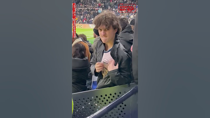 HILARIOUS! | Cheeky Arsenal Fan Spotted In Tottenham Home End During NLD! 🤣🔴 #Shorts