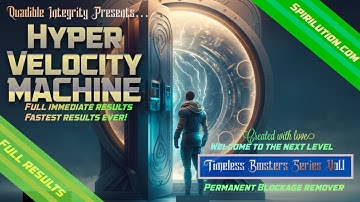 ★Hyper Velocity Results Machine★ (FULL Immediate-Permanent-Fastest Results Ever Witnessed! 1111Hz