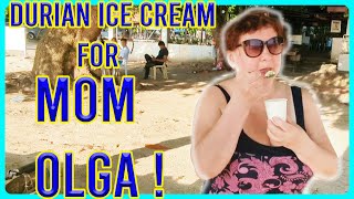 Best Filipino dessert durian ice cream for  MOM Olga !