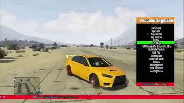 GTA V ONLINE "SPRX PROJECT ANYMORE V3.9 CEX/BLES