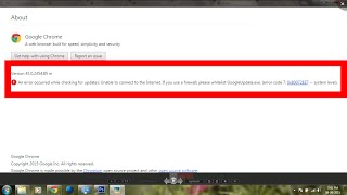 how to fix google chrome update failed-error code: 3 (0x80070002)-error code 7: (0x80072ee7)