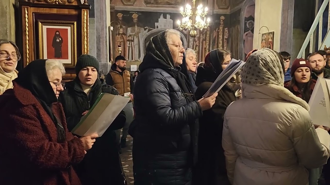 Colindători de la Slatina și Șerbănești la Mănăstirea Brâncoveni, 26 decembrie 2025