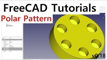 FreeCAD - Polar Pattern