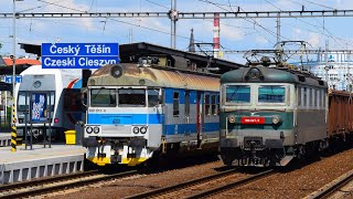 Vlaky Český Těšín - 16.7.2017 / Trains in Český Těšín