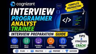 Cognizant Programmer Analyst Trainee Interview | Complete Preparation Guide🔥
