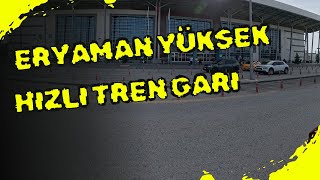 Eryaman Yüksek Hızlı Tren Garı #eryaman #ankara #gezi #gezilecekyerler 