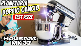 Planetaria doppio gancio economica Housnat 1000W Recensione e pizza test