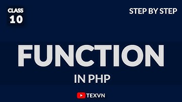Function in PHP | Function Tutorial in PHP | PHP Tutorial class-10 in اردو/हिन्दी