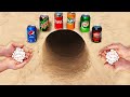 Experiment ! Pepsi, Fanta, Coca Cola, Canada Dry, Dr Pepper vs Mentos in Hole