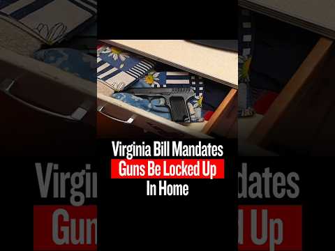 Government Can't Mandate Guns Be Locked Up In Home - Virginia HB 871