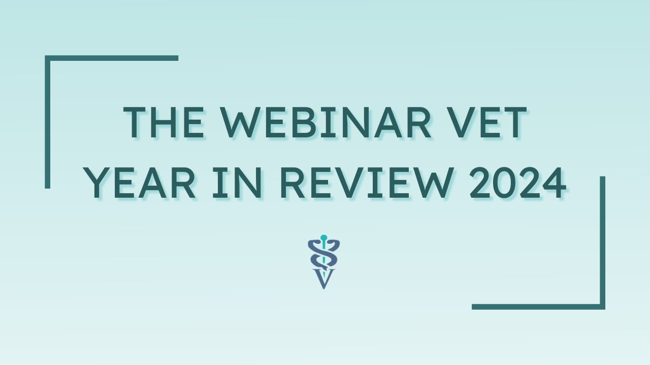The Webinar Vet Year In Review 2024 - YouTube