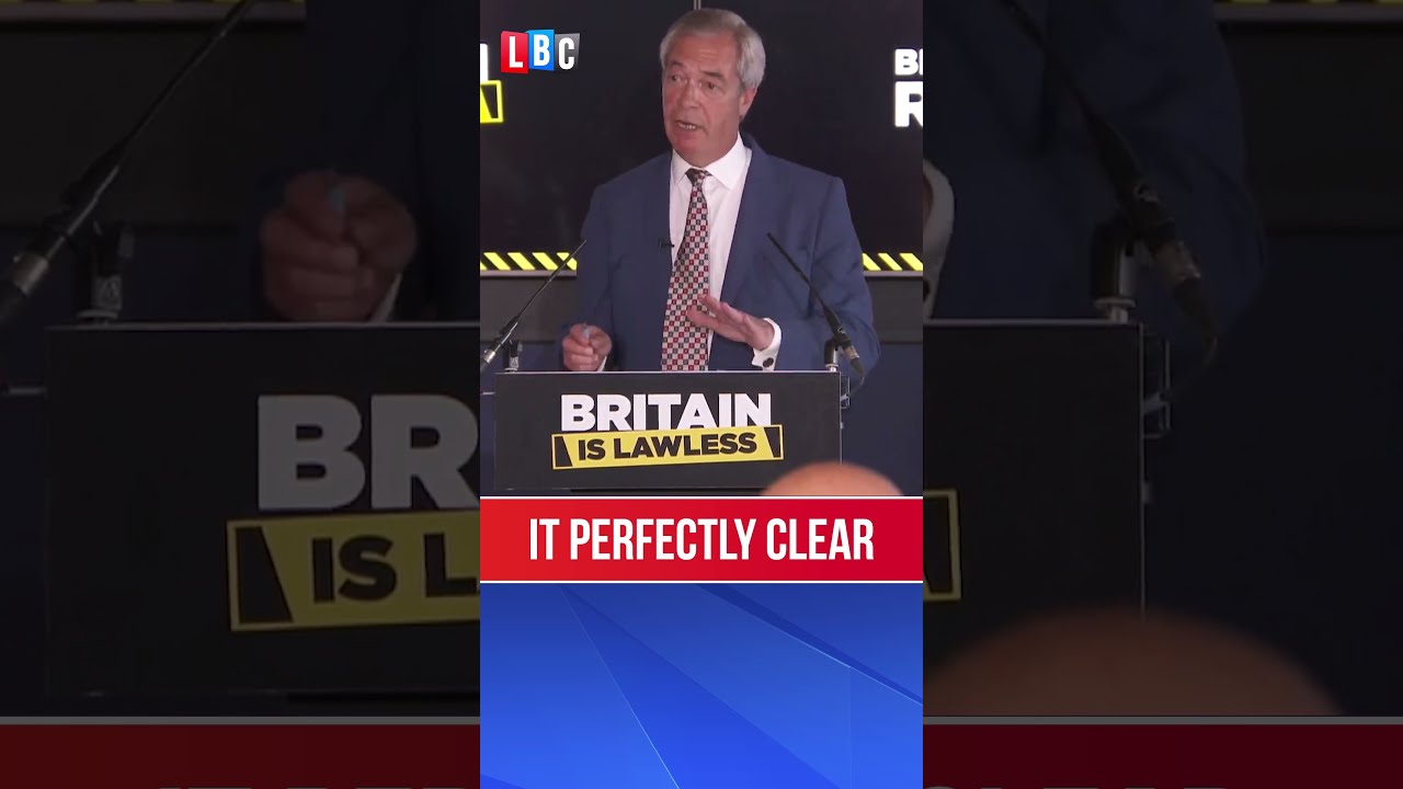 Farage Tells Police Release Ethnicity Of Suspected Criminals