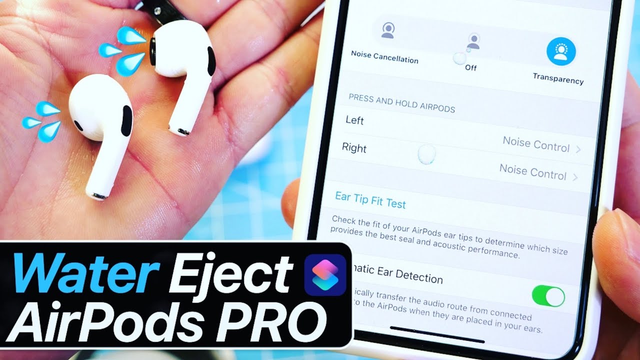 to Remove Water From AirPods Pro - Updated Method - YouTube