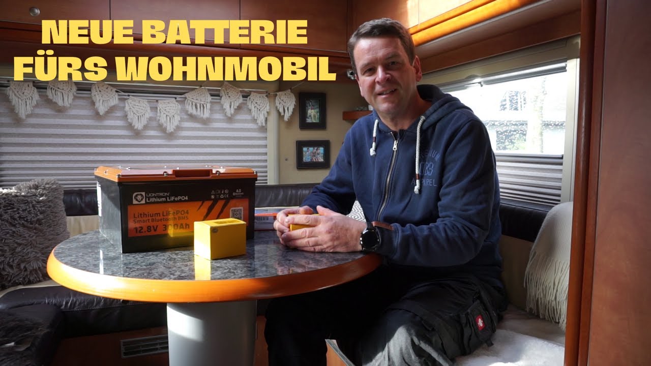 Vlog #8  Neue Liontron Lithium Batterie 300 Ah und neuen Laderegler von Victron Energy einbauen