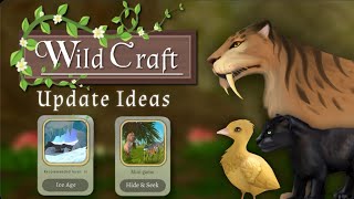 Update Ideas in WildCraft || Minigames, Pets, New Maps, and More!