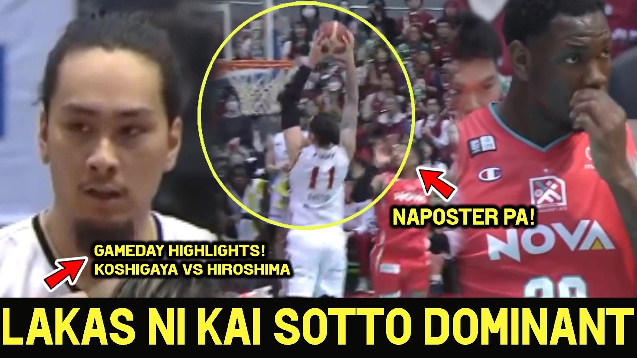 Lakas ni KAI SOTTO Dominant! PINOSTERIZED ang Kalaban! Kai Complete Dominance Koshigaya VS Hiroshima