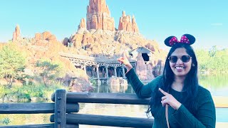 Disney Land - Paris - Big Thunder Mountain Roller coaster ride